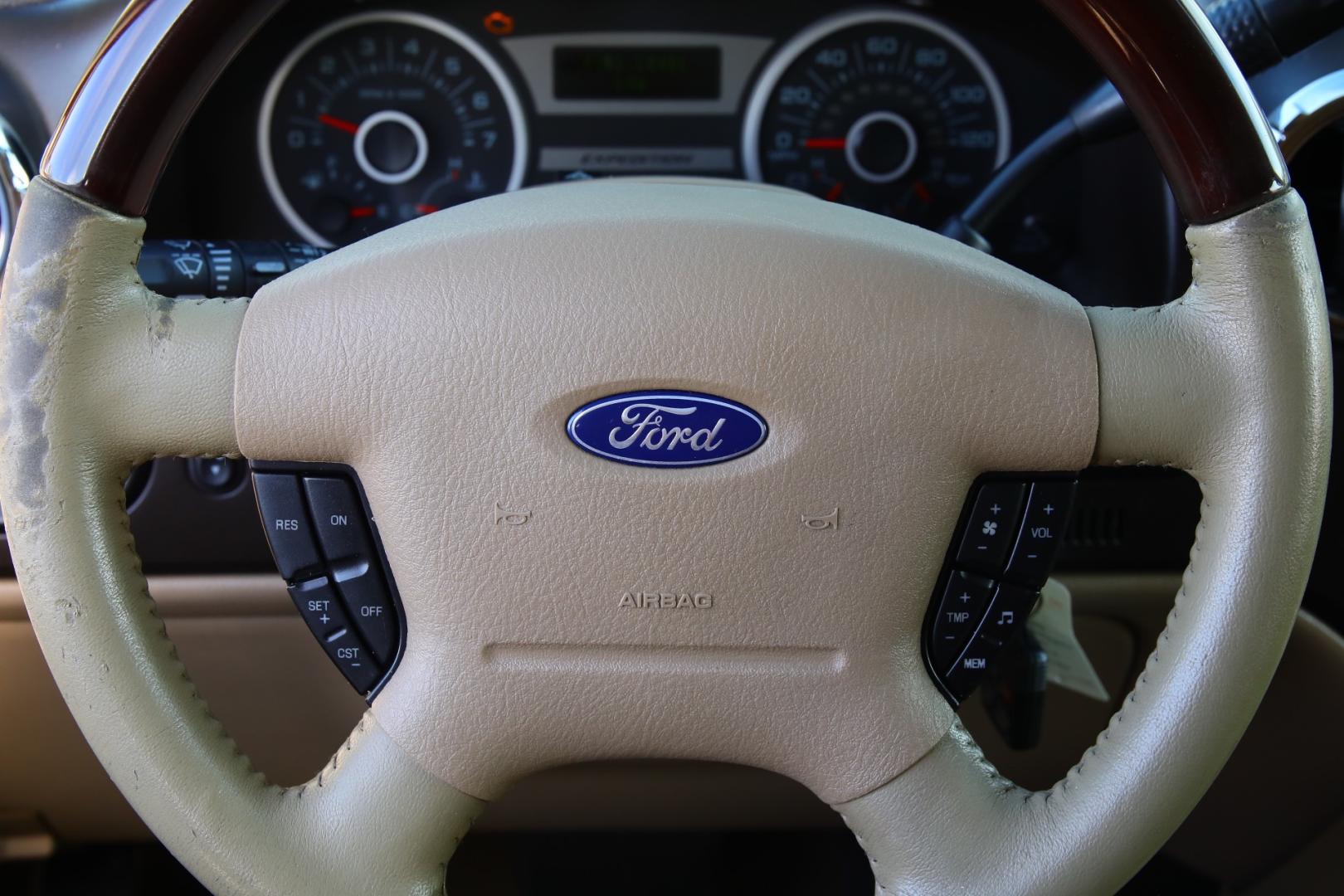 2006 RED FORD EXPEDITION Eddie Bauer 2WD (1FMFU17526L) with an 5.4L V8 SOHC 16V engine, 4-SPEED AUTOMATIC transmission, located at 420 E. Kingsbury St., Seguin, TX, 78155, (830) 401-0495, 29.581060, -97.961647 - Photo#18